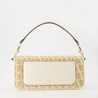 Sacs bandoulière Sac Locò Valentino Garavani Beige Femme