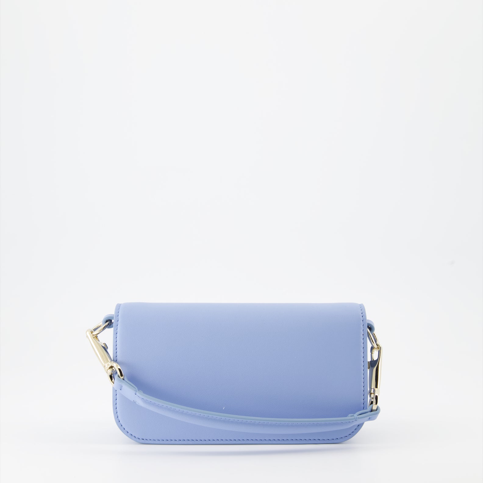 Umhängetaschen Sac Locò en cuir Valentino Garavani Blau Femme