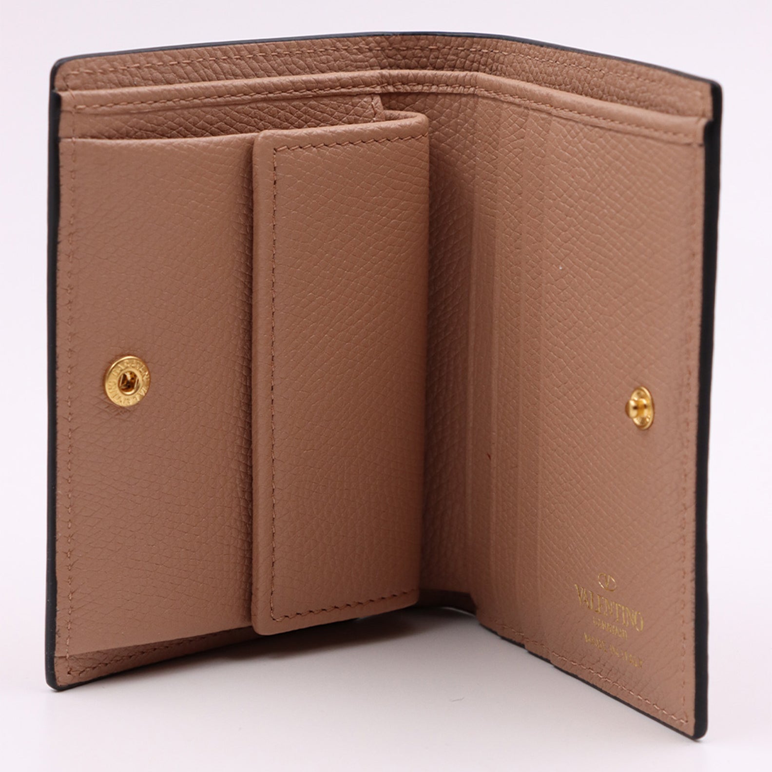 Small leather goods VLogo Wallet Valentino Garavani Beige Women