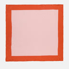 Écharpes, foulards et gants Carré de soie réversible Valentino Garavani Rose Femme