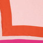 Écharpes, foulards et gants Carré de soie réversible Valentino Garavani Rose Femme