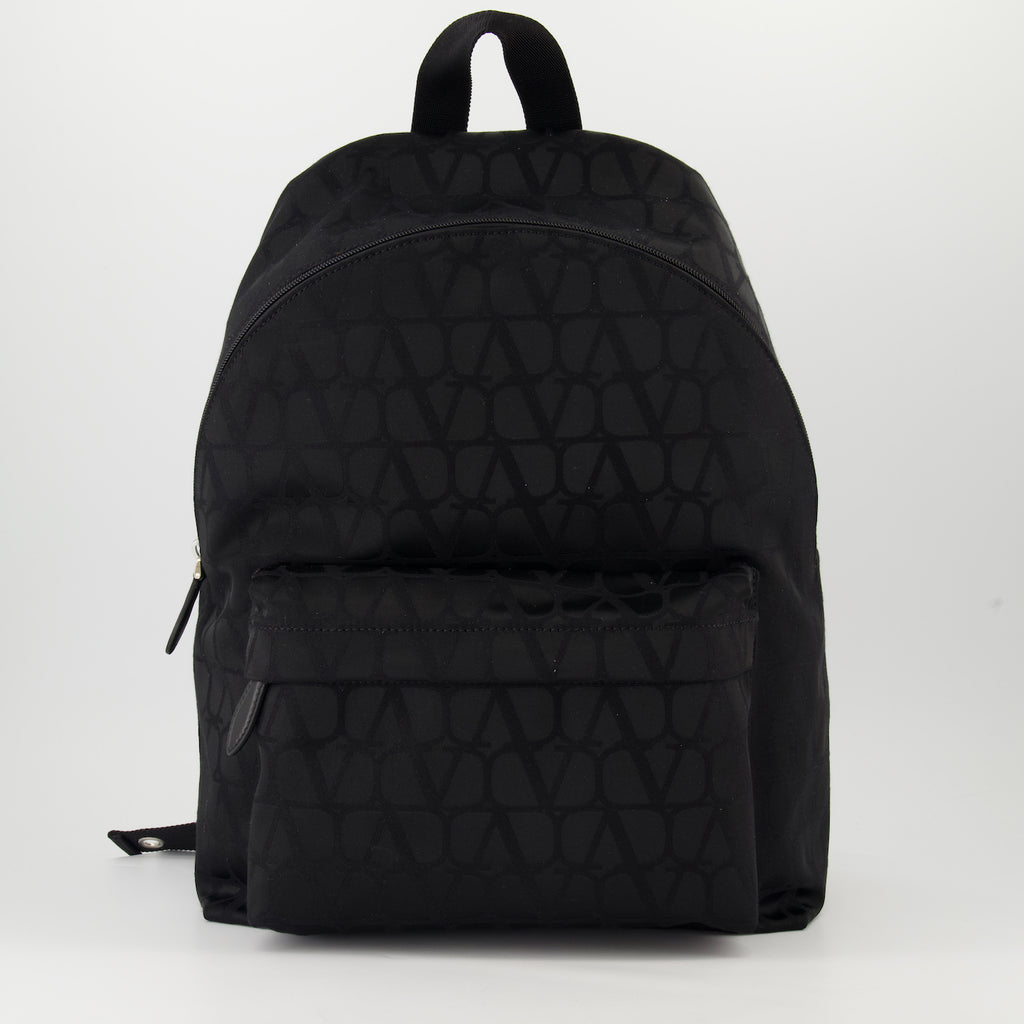 Zaini Sac à dos monogrammé VLogo Valentino Garavani Nero Homme