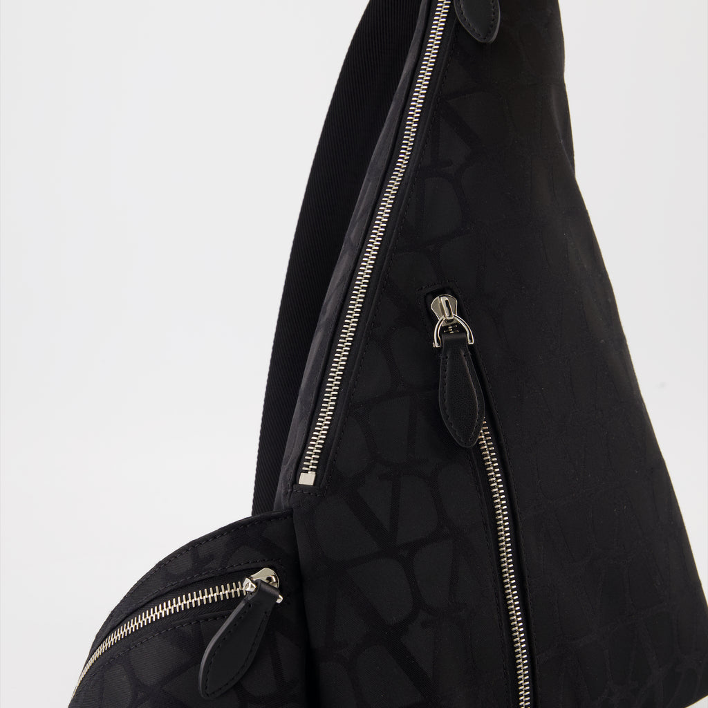 Sacs à dos Sac monogrammé VLogo Valentino Garavani Noir Homme
