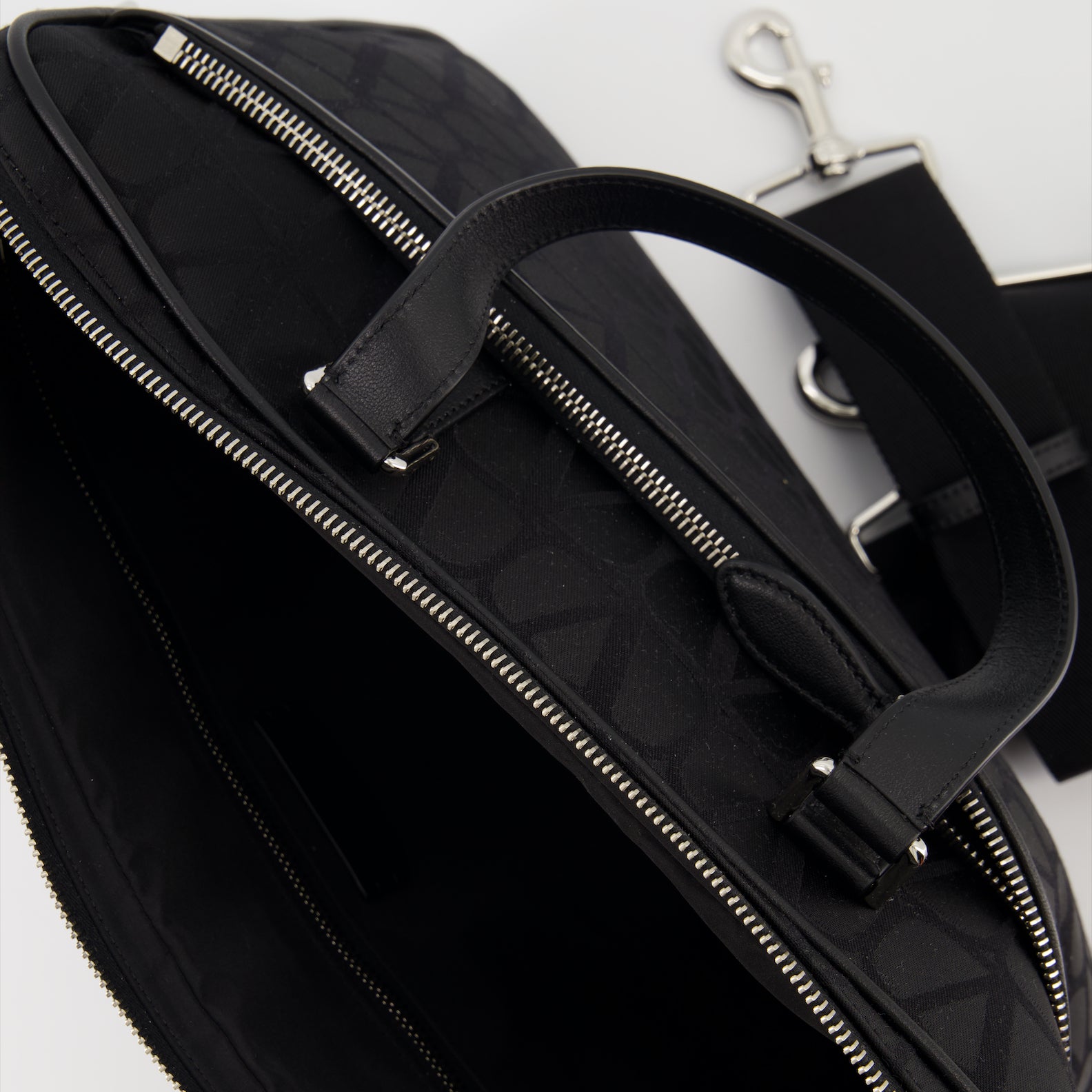 Tote bags VLogo monogram briefcase Valentino Garavani Black Unisex