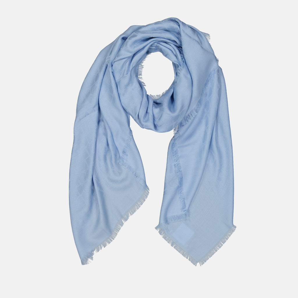 Lenços e luvas Châle monogrammé VLogo Valentino Garavani Azul Femme