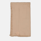 Lenços e luvas Châle monogrammé VLogo Valentino Garavani Bege Femme