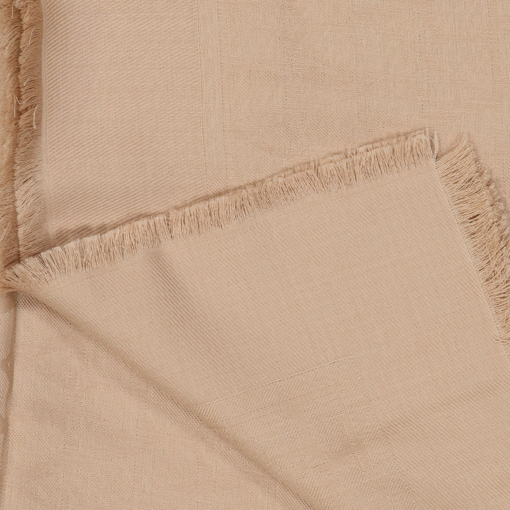 Lenços e luvas Châle monogrammé VLogo Valentino Garavani Bege Femme