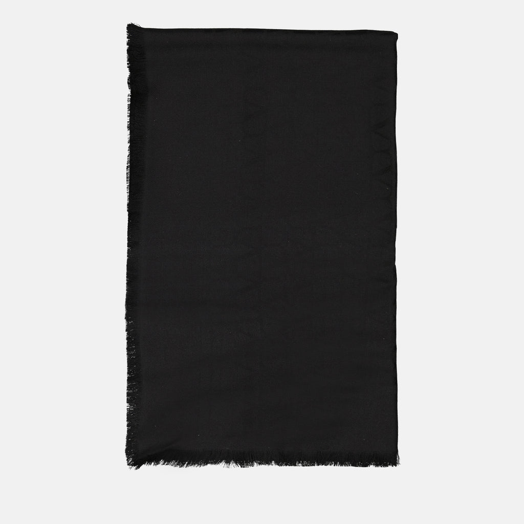 Lenços e luvas Châle monogrammé VLogo Valentino Garavani Preto Femme