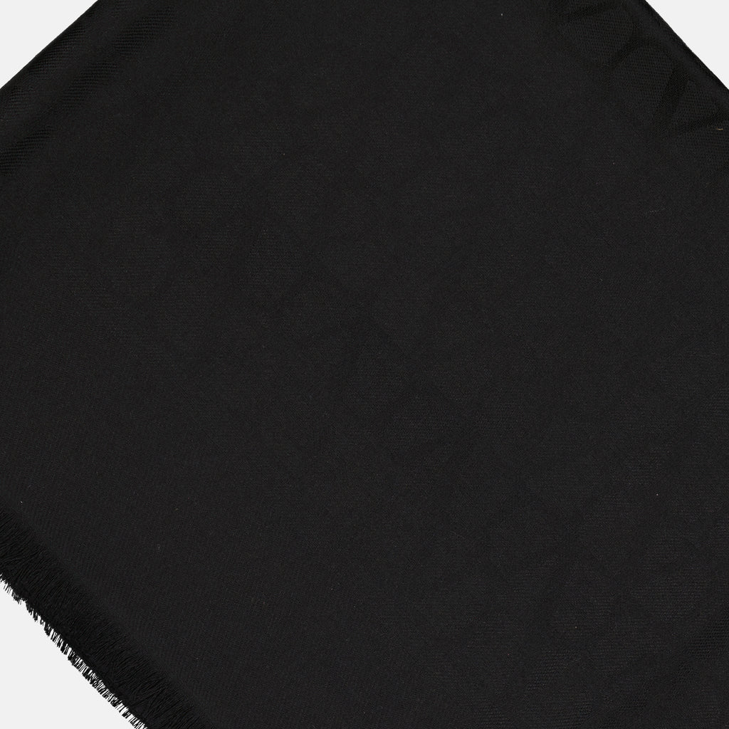 Lenços e luvas Châle monogrammé VLogo Valentino Garavani Preto Femme