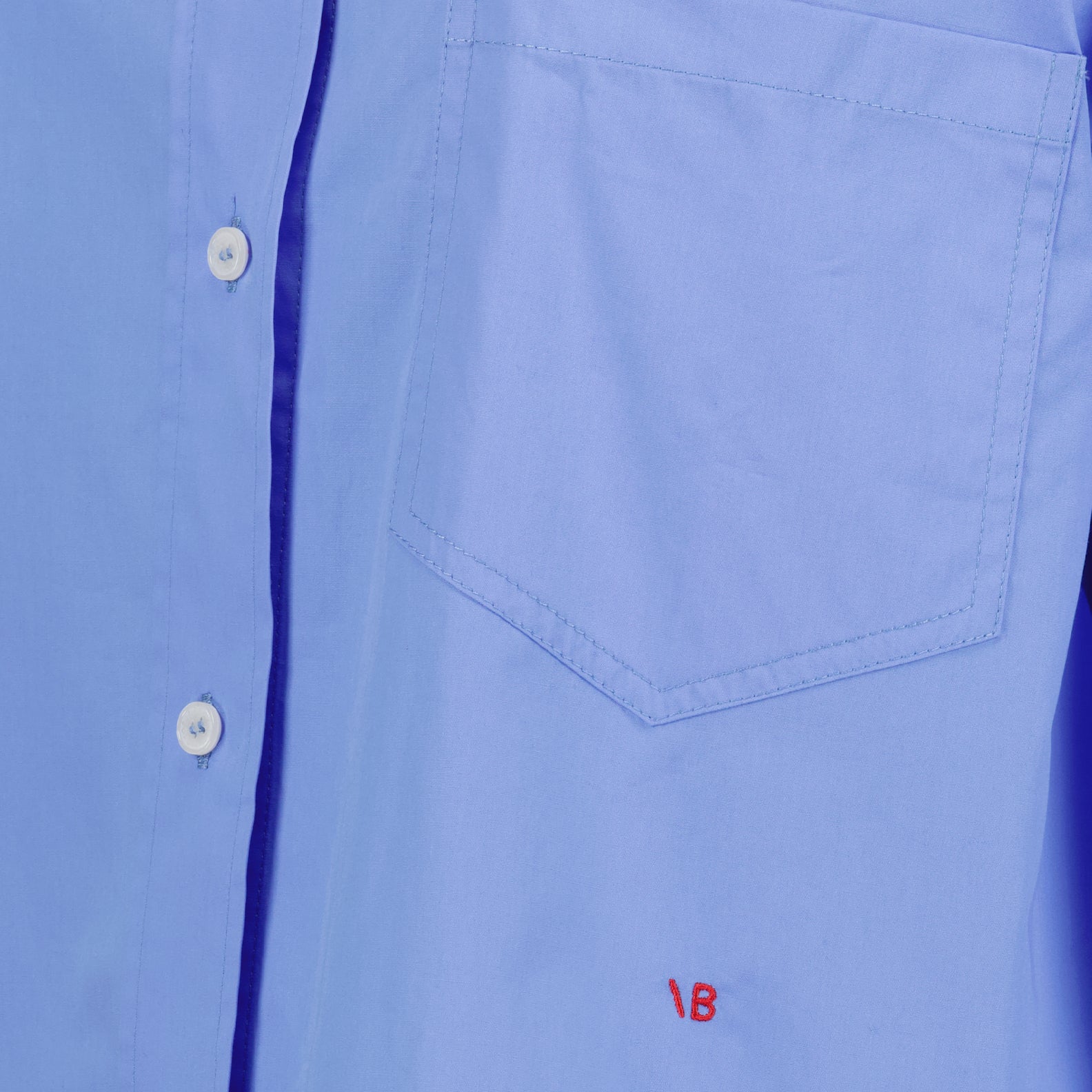 Camisas Chemise crop Victoria Beckham Azul Femme