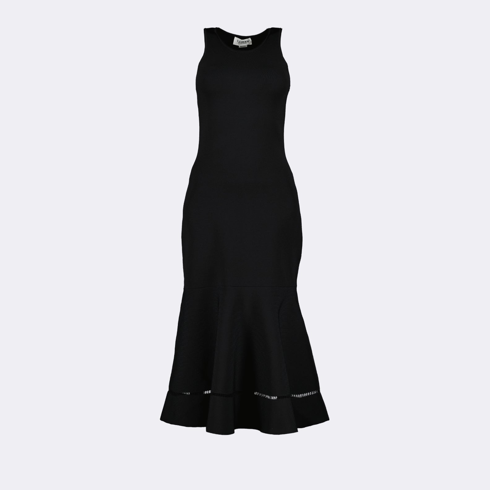 Abiti Robe longue sans manches Victoria Beckham Nero Femme