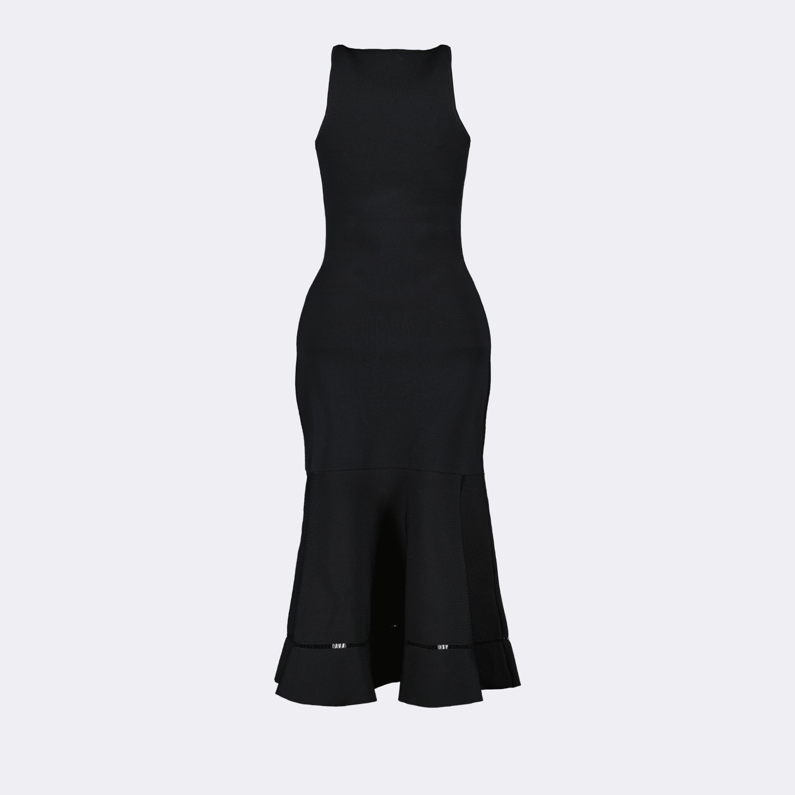 Abiti Robe longue sans manches Victoria Beckham Nero Femme
