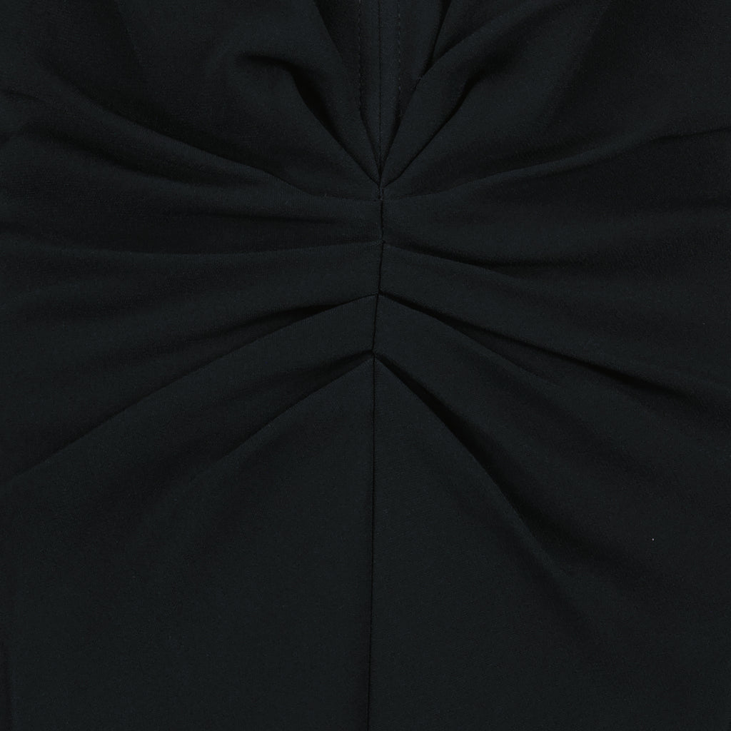 Kleider Robe mi-longue noire Victoria Beckham Schwarz Femme