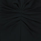 Kleider Robe mi-longue noire Victoria Beckham Schwarz Femme