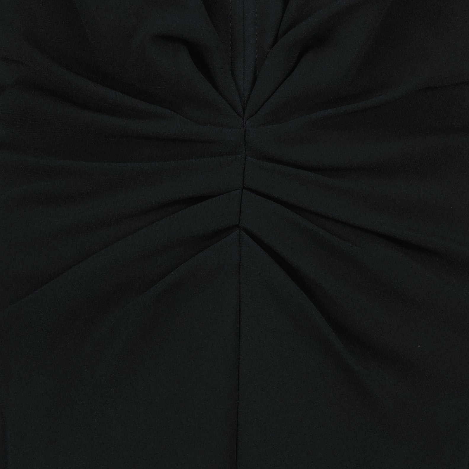 Kleider Robe mi-longue noire Victoria Beckham Schwarz Femme