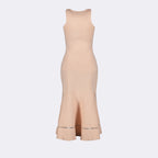 Kleider Robe longue sans manches Victoria Beckham Rosa Femme