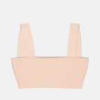 Tops Bandeau en viscose Victoria Beckham Rosa Femme