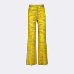 Pantalons Pantalon Alina imprimé tigre jaune Victoria Beckham Jaune Femme