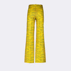 Pantalons Pantalon Alina imprimé tigre jaune Victoria Beckham Jaune Femme