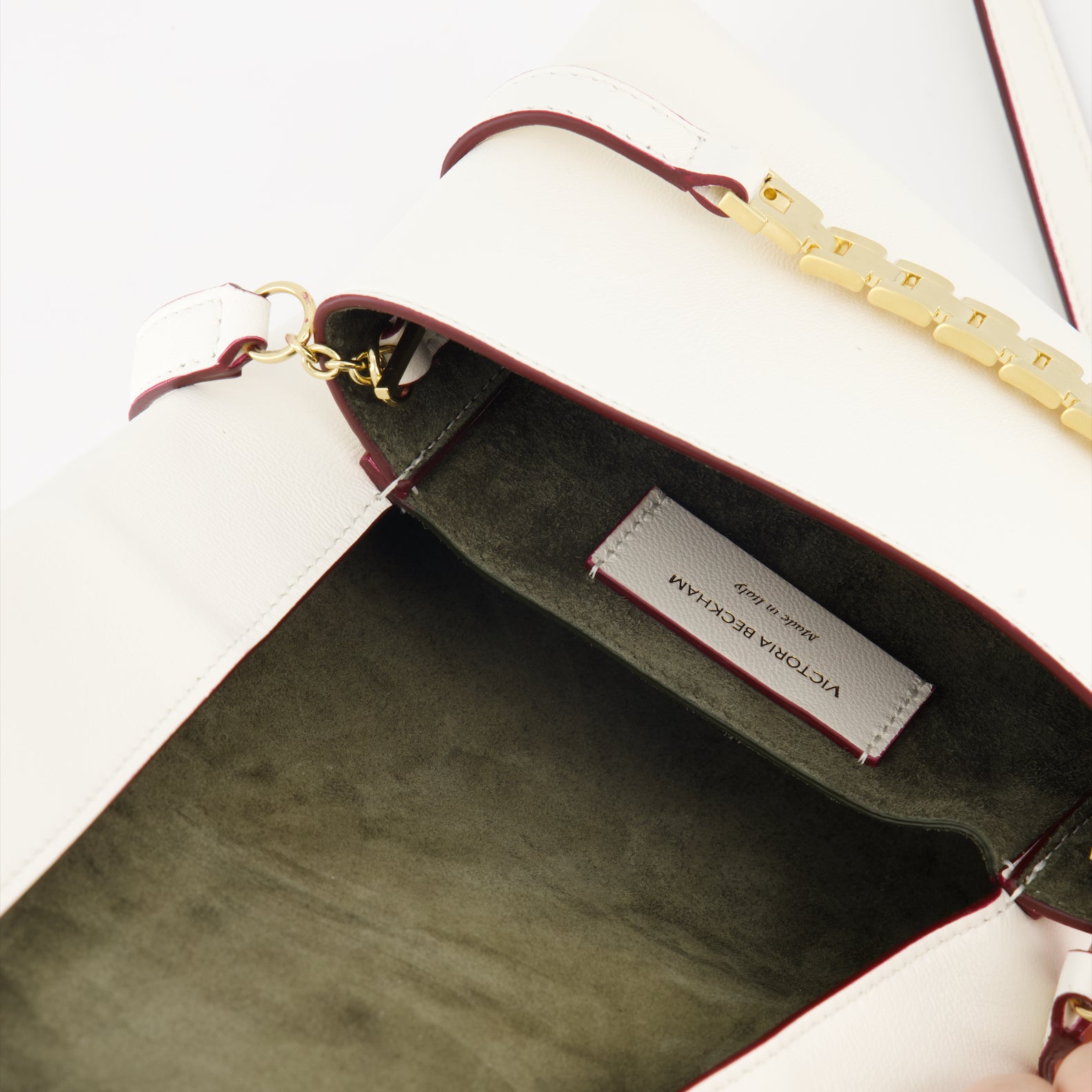 Crossbody bags Chain clutch Victoria Beckham White Women
