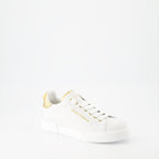 Baskets Baskets Portofino Dolce & Gabbana Blanc Femme