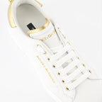 Baskets Baskets Portofino Dolce & Gabbana Blanc Femme