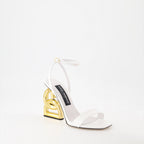 Scarpe aperte Sandales 3.5 Dolce & Gabbana Bianco Femme