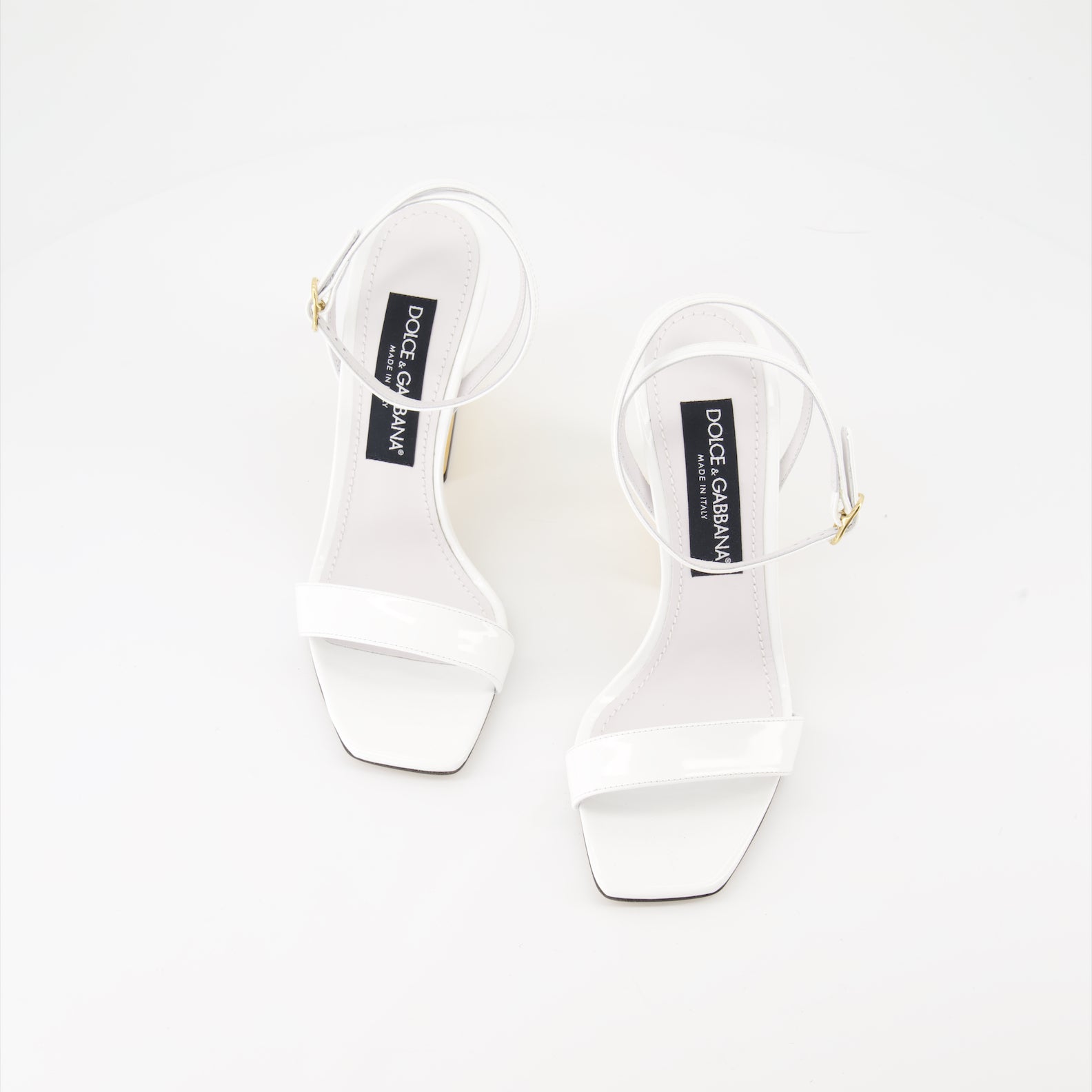 Scarpe aperte Sandales 3.5 Dolce & Gabbana Bianco Femme