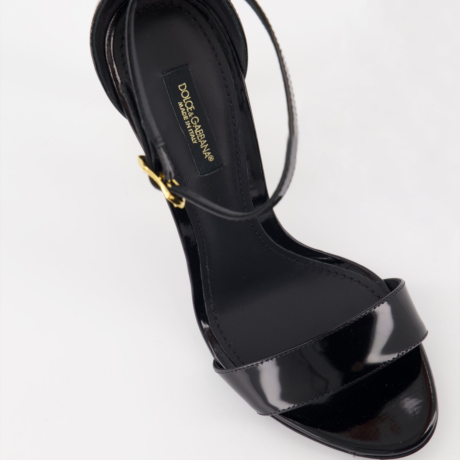 Open shoes DG Baroque heeled sandals Dolce & Gabbana Black Women