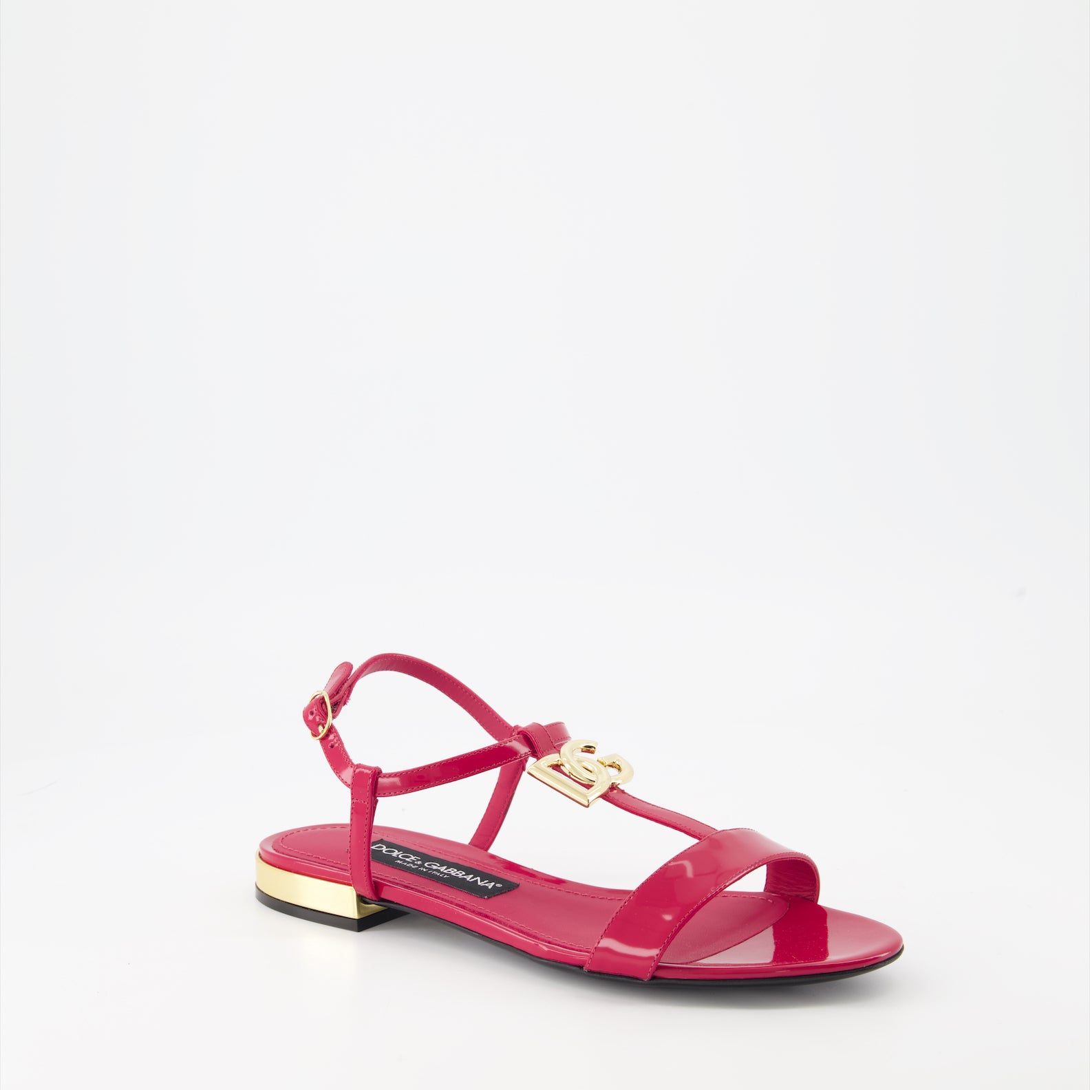 Scarpe aperte Sandales DG en cuir Dolce & Gabbana Rosa Femme