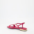 Scarpe aperte Sandales DG en cuir Dolce & Gabbana Rosa Femme