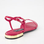Scarpe aperte Sandales DG en cuir Dolce & Gabbana Rosa Femme