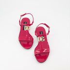 Scarpe aperte Sandales DG en cuir Dolce & Gabbana Rosa Femme