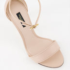 Offene schuhe Sandales à talon DG Baroque Dolce & Gabbana Beige Femme