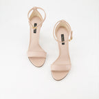 Offene schuhe Sandales à talon DG Baroque Dolce & Gabbana Beige Femme