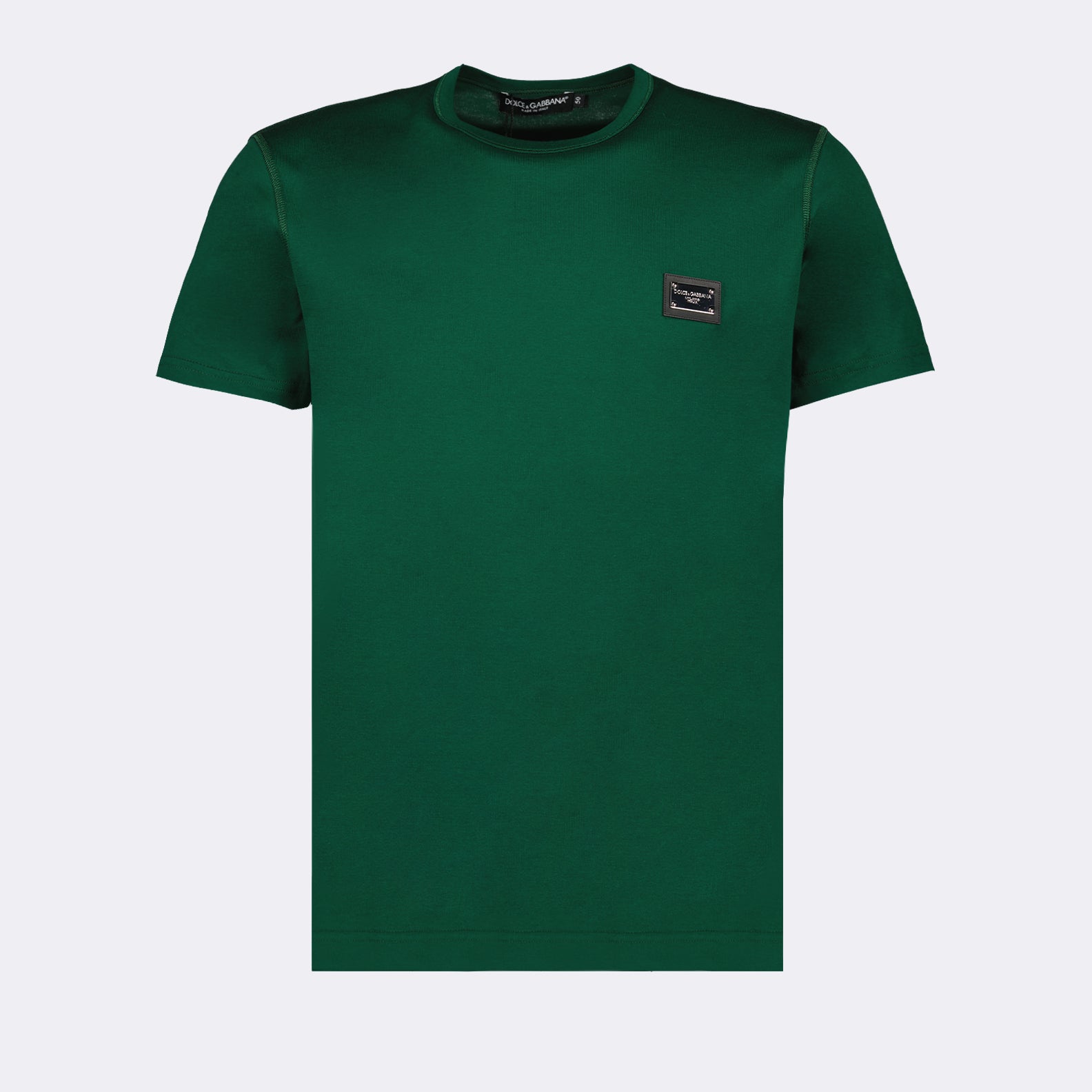 T-shirt à logo plaque