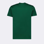Camisetas T-shirt à logo plaque Dolce & Gabbana Verde Homme