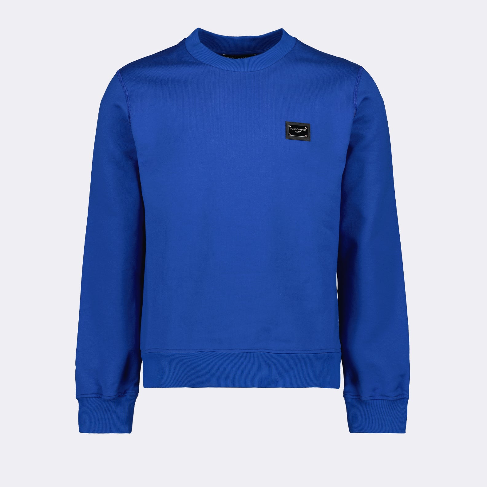 Sweatshirt à logo plaque