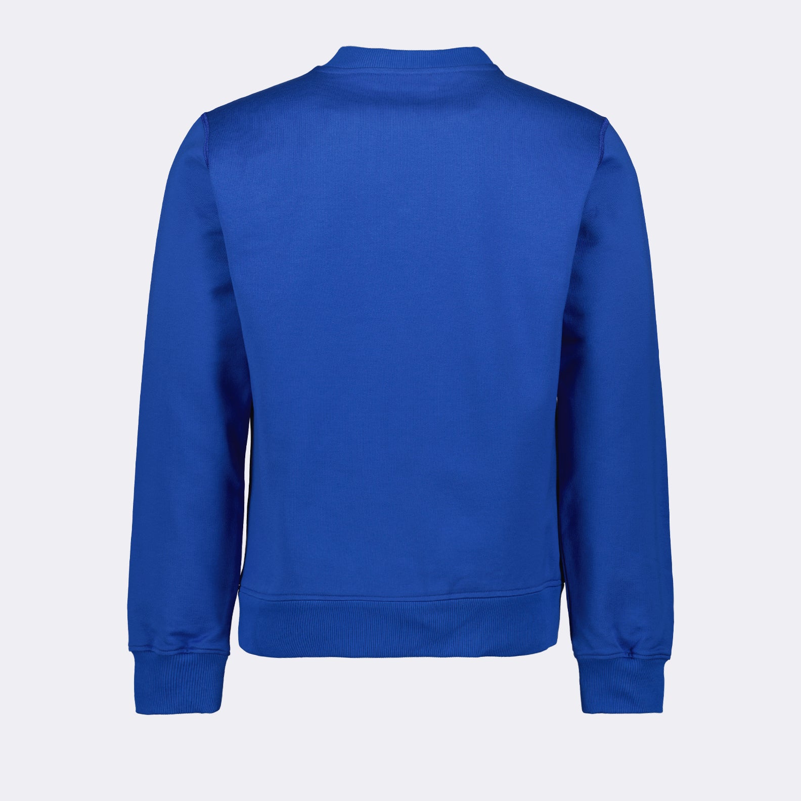 Felpe Sweatshirt à logo plaque Dolce & Gabbana Blu Homme