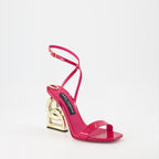 Chaussures ouvertes Sandales 3.5 Dolce & Gabbana Rose Femme
