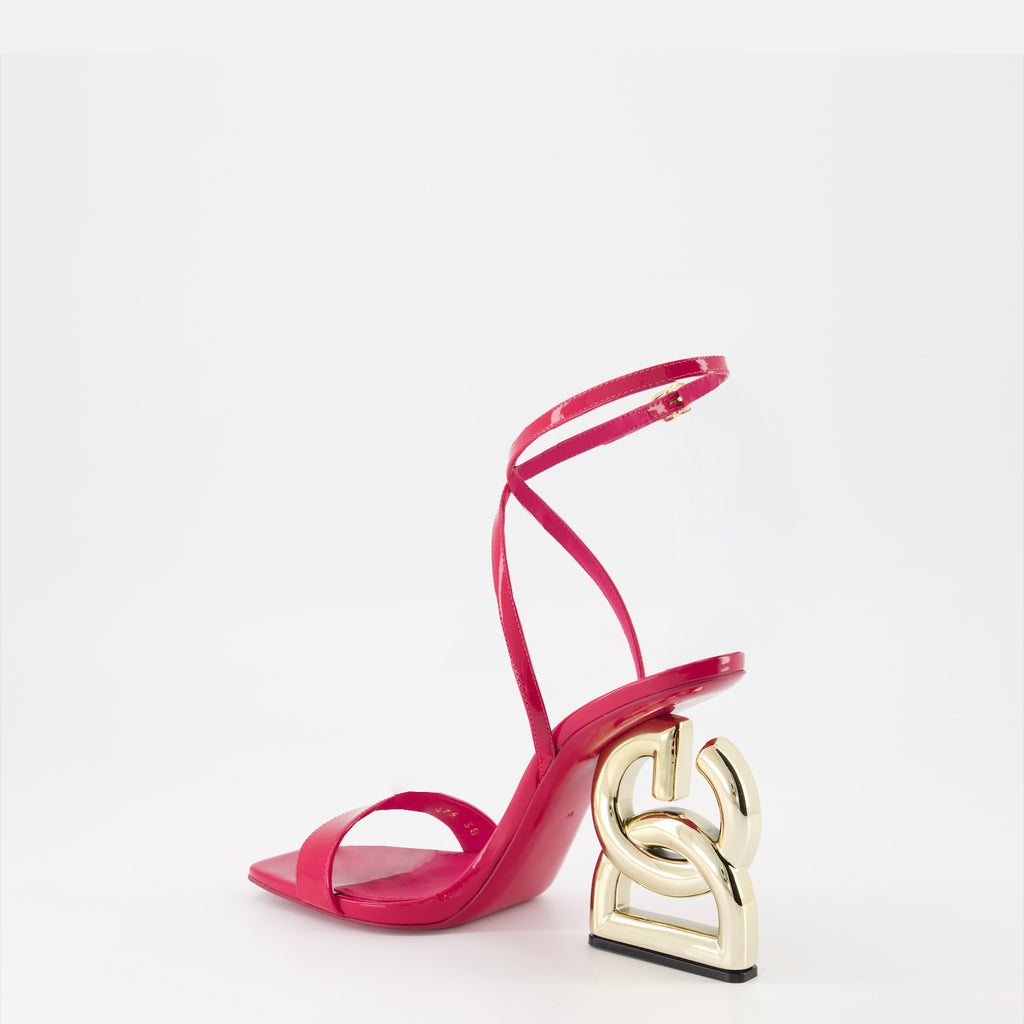 Chaussures ouvertes Sandales 3.5 Dolce & Gabbana Rose Femme