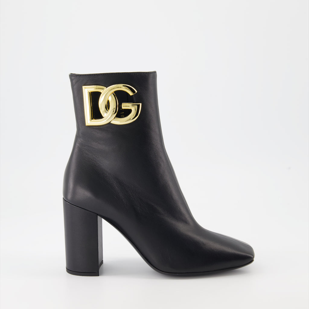 Ankle boots DG ankle boots with heel Dolce & Gabbana Black Women