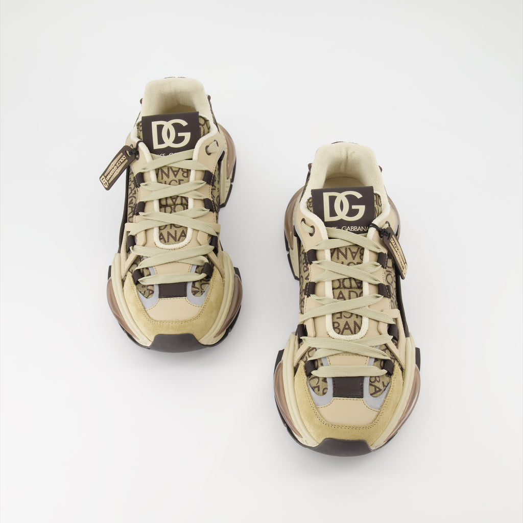 Baskets Baskets Airmaster Dolce & Gabbana Beige Homme