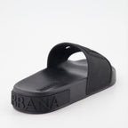 Zapatos abiertos Claquettes DG Dolce & Gabbana Negro Femme