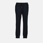 Calças Pantalon jogging à logo plaque Dolce & Gabbana Azul Homme