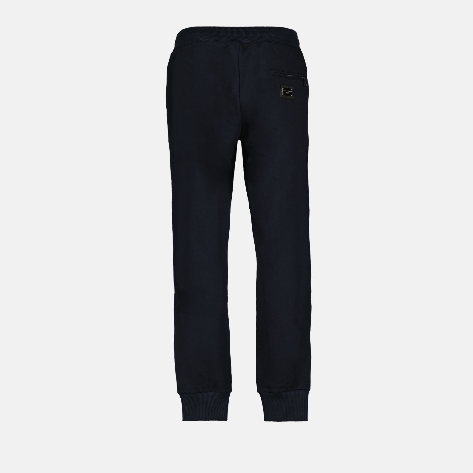 Pants Logo plaque jogging pants Dolce & Gabbana Blue Man