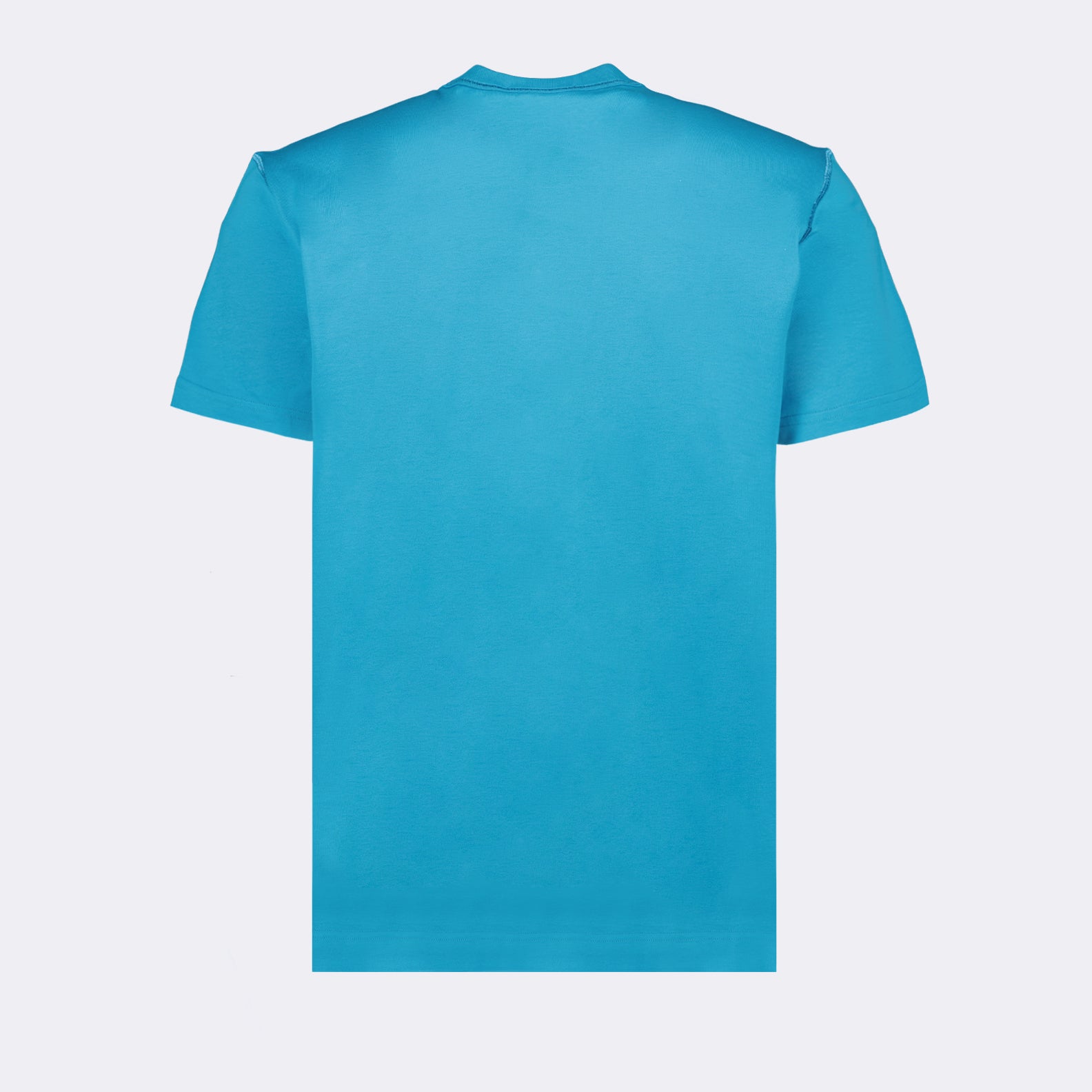T-shirt T-shirt à logo plaque Dolce & Gabbana Blu Homme