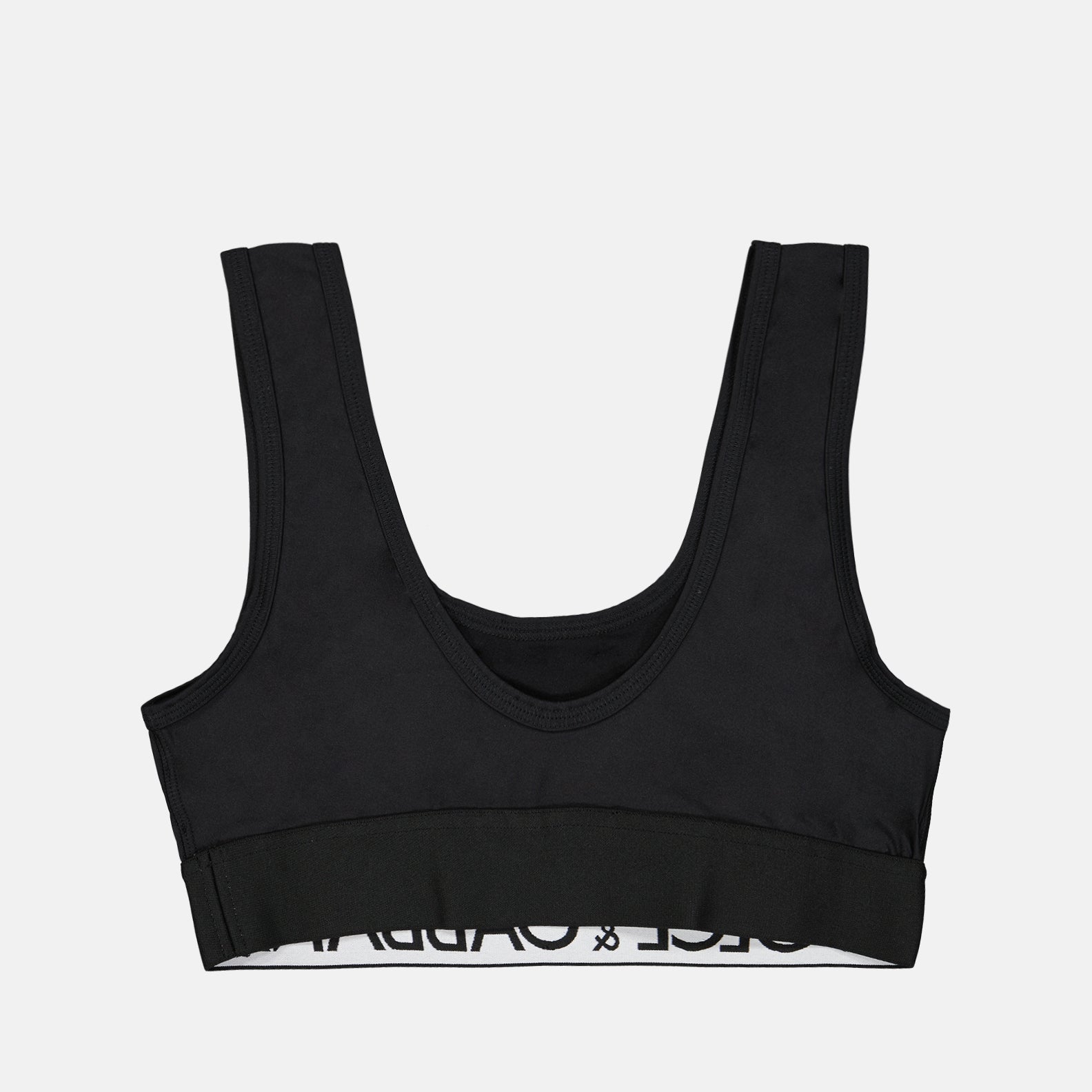 Tops Brassière à logo Dolce & Gabbana Noir Femme