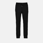 Pants Logo plaque jogging pants Dolce & Gabbana Black Man