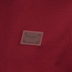 T-Shirts T-shirt à logo plaque Dolce & Gabbana Bordeaux Homme